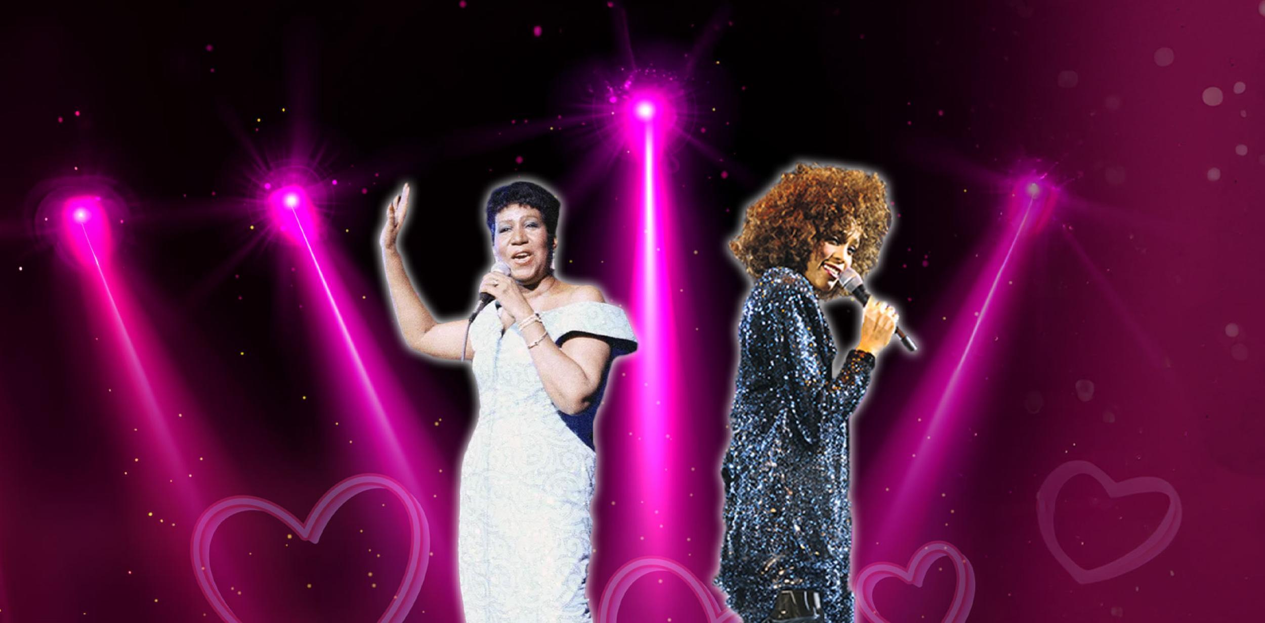 Aretha Franklin and Whitney Houston tribute act