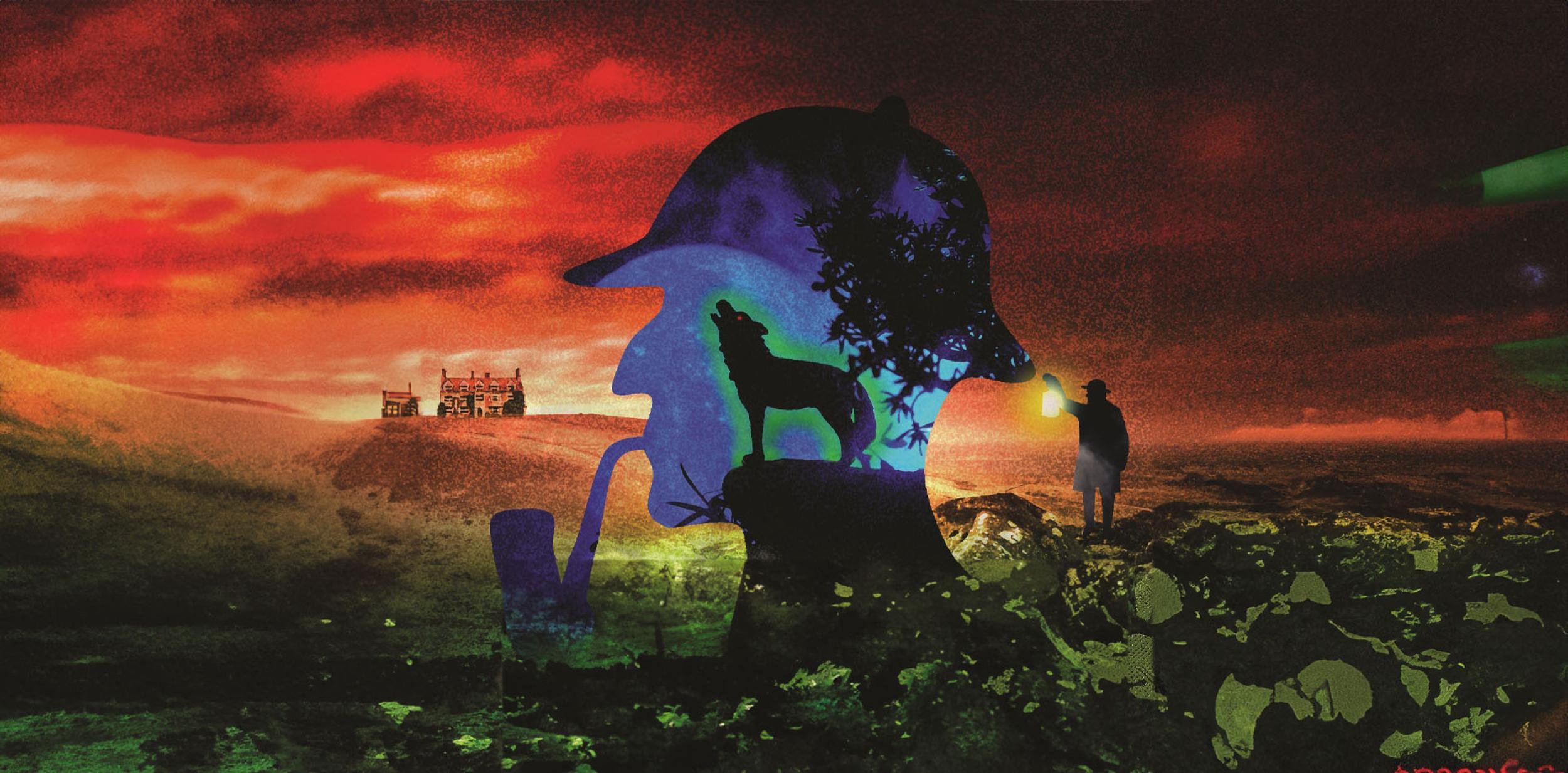 Illustration of a Sherlock Holmes silhouette