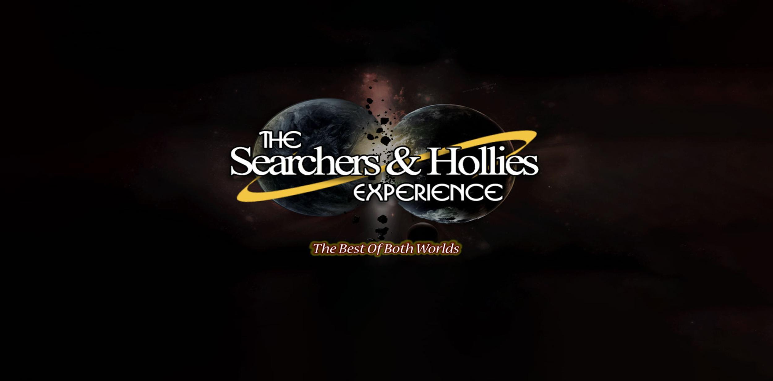 The Searchers and The Hollies Experience logo