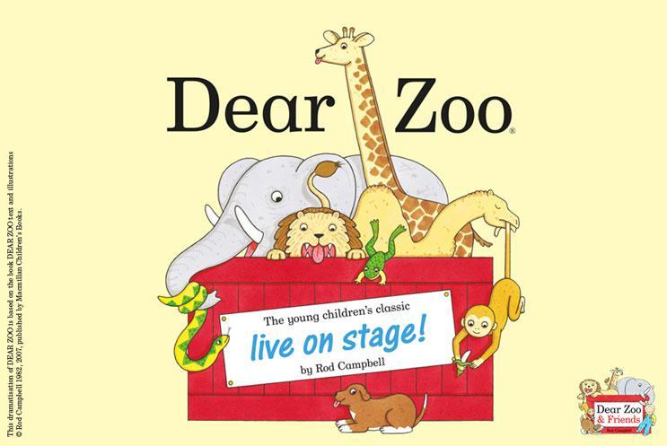 Illustration of zoo animals