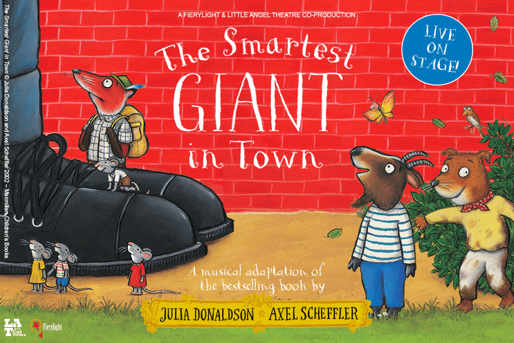 The Smartest Giant in Town logo and illustration