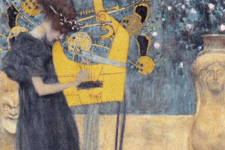 A painting by Gustav Klimt