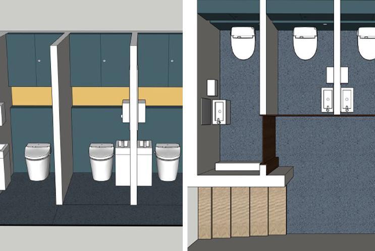 Plans for new Stalls toilets