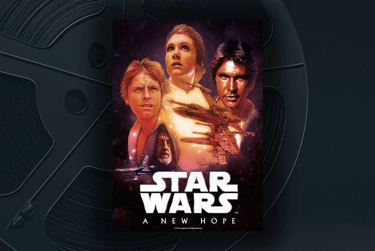 Star Wars: A New Hope movie poster