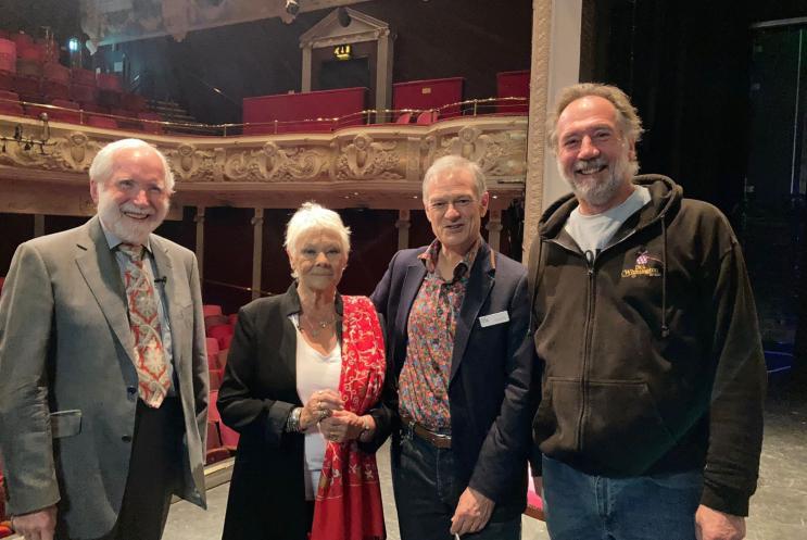 Judi Dench at Theatre Royal Winchester