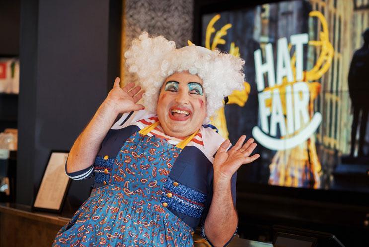Julian at panto launch